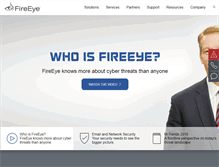 Tablet Screenshot of fireeye.com